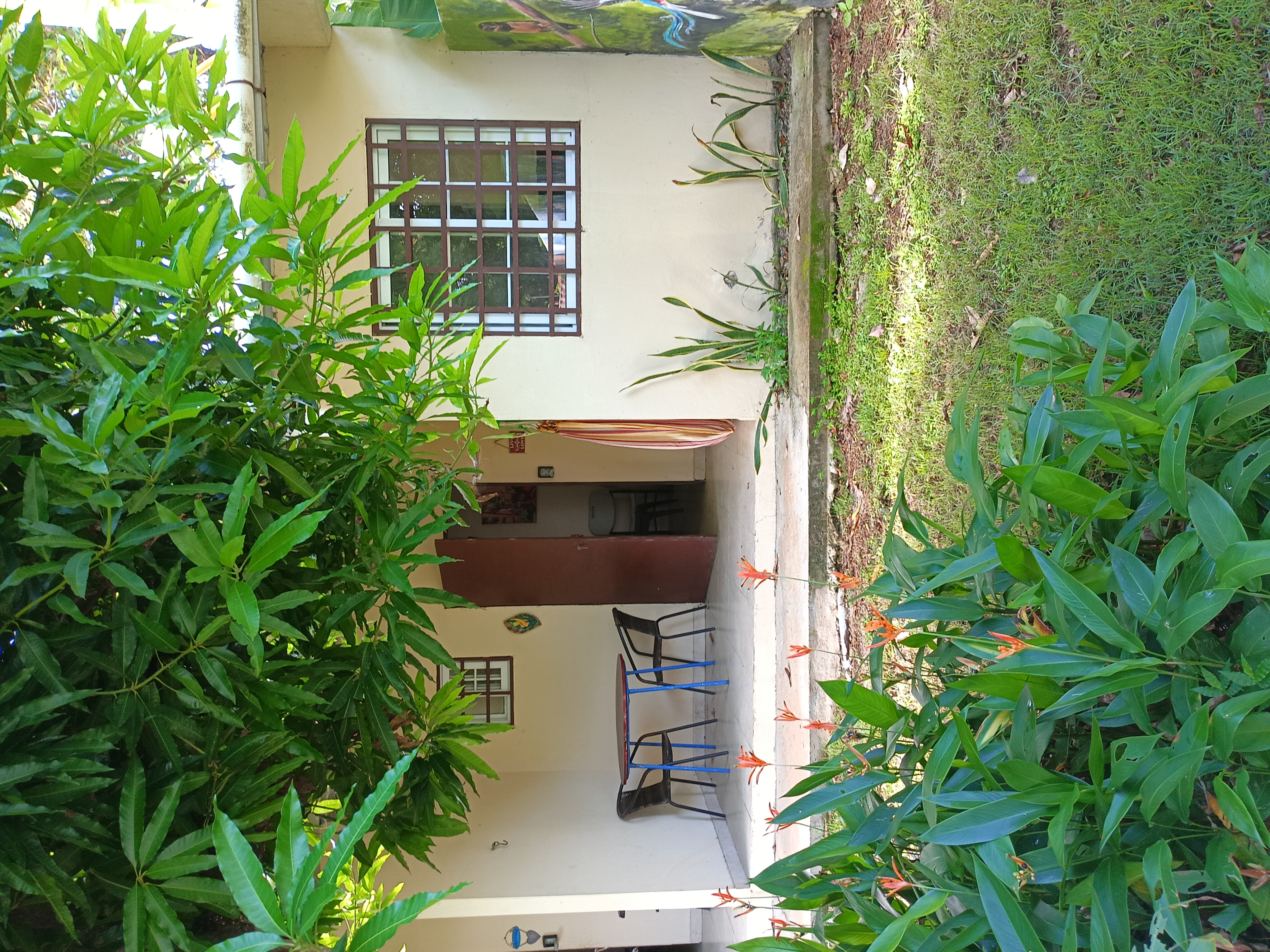 Unit exterior with patio and garden