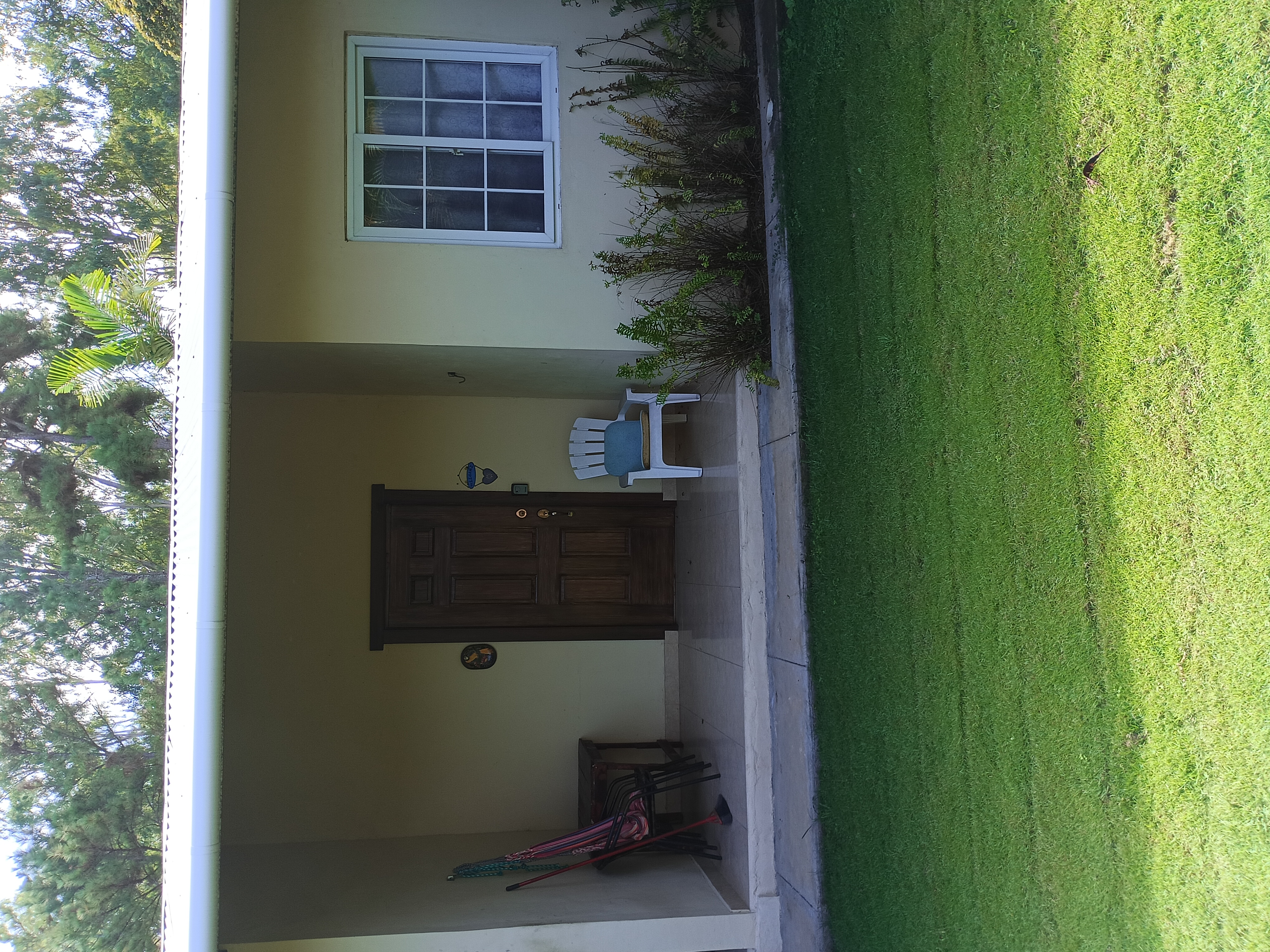 Unit exterior with garden